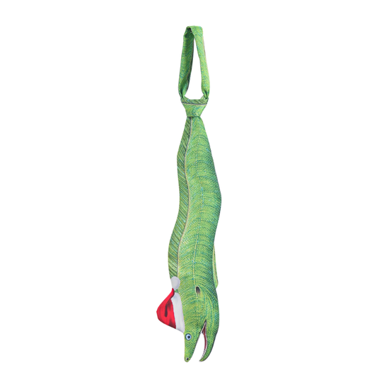 Christmas Novelty Fish-Shaped Tie β Green Eel/Sea Fish Design β Funny Gift for Men β Tie Accessories
