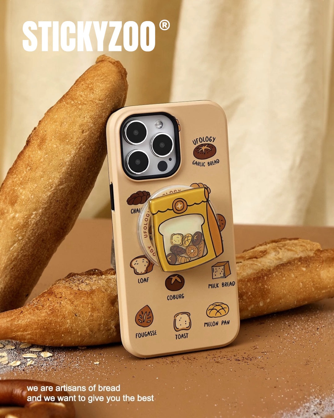 GARLIC BREAD CASE