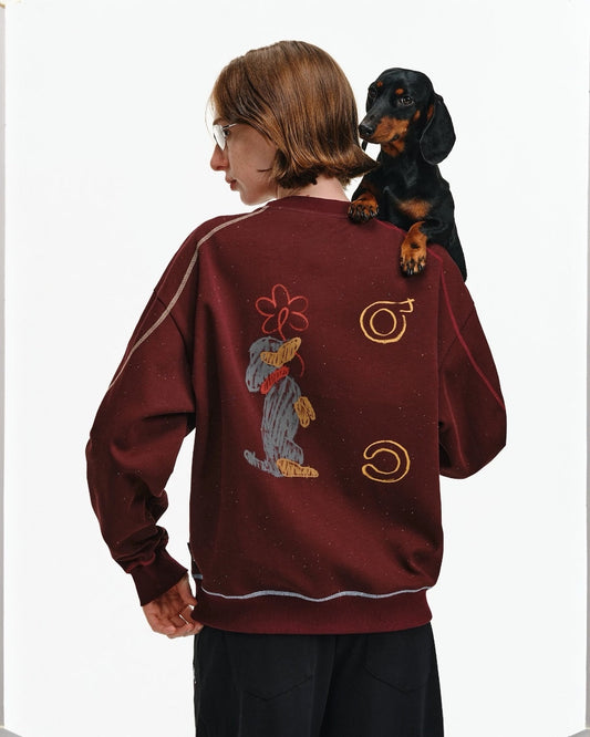DACHSHUND PUPPY SWEATSHIRT