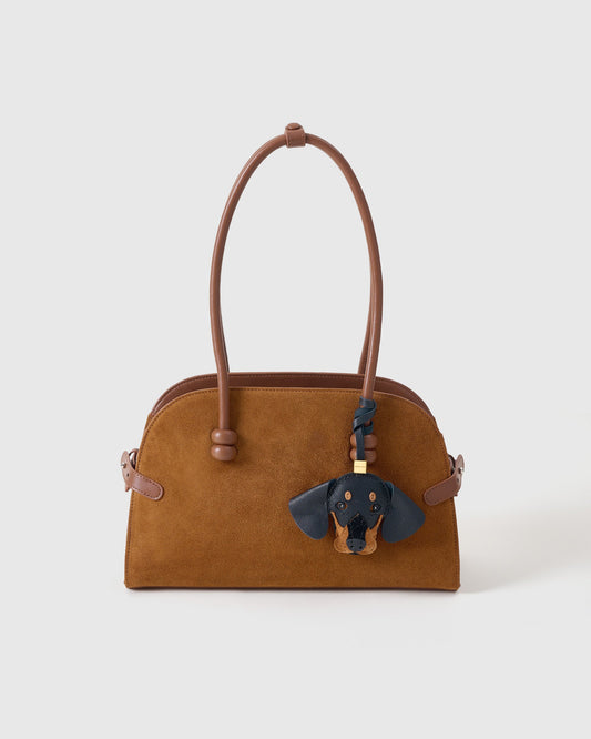 DASH DACHSHUND CHARM | LEATHER EDITION