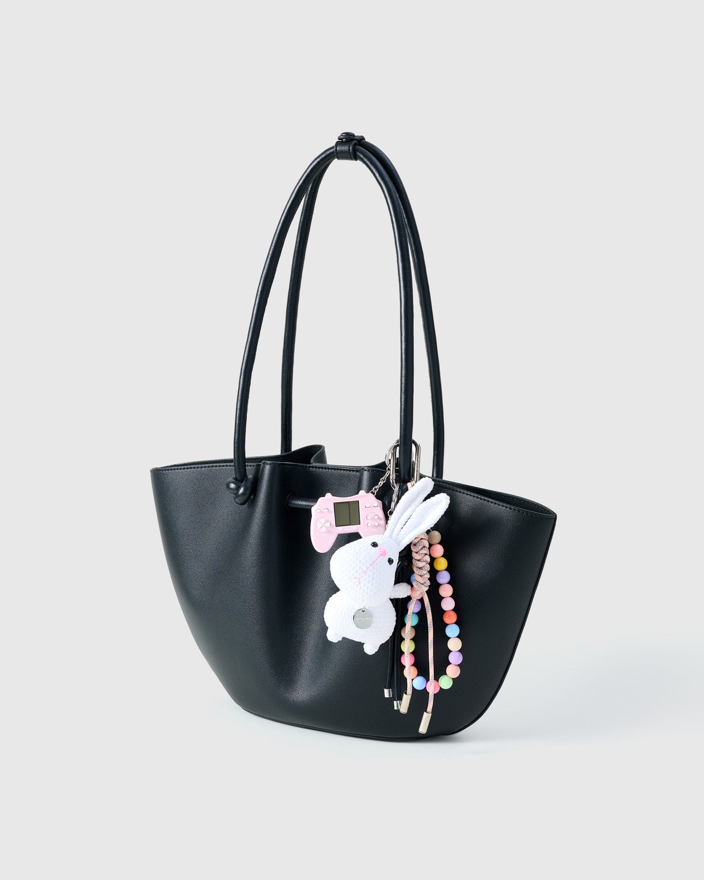 GUMBALL GAMER BUNNY STACK CHARM