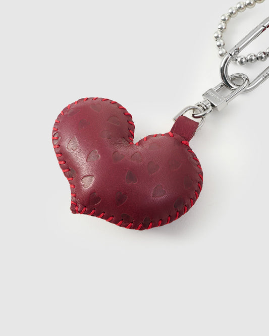 STICKY HEART BOW STACK CHARM