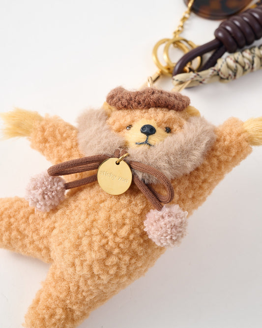 TEDDY TORTOISE HEART STACK CHARM