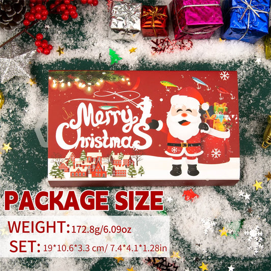 Christmas Advent Calendar Fishing Countdown, Fishing Tackle Advent Calendar For Fish Adult Men Teen Boys, 2025 Surprise Gift