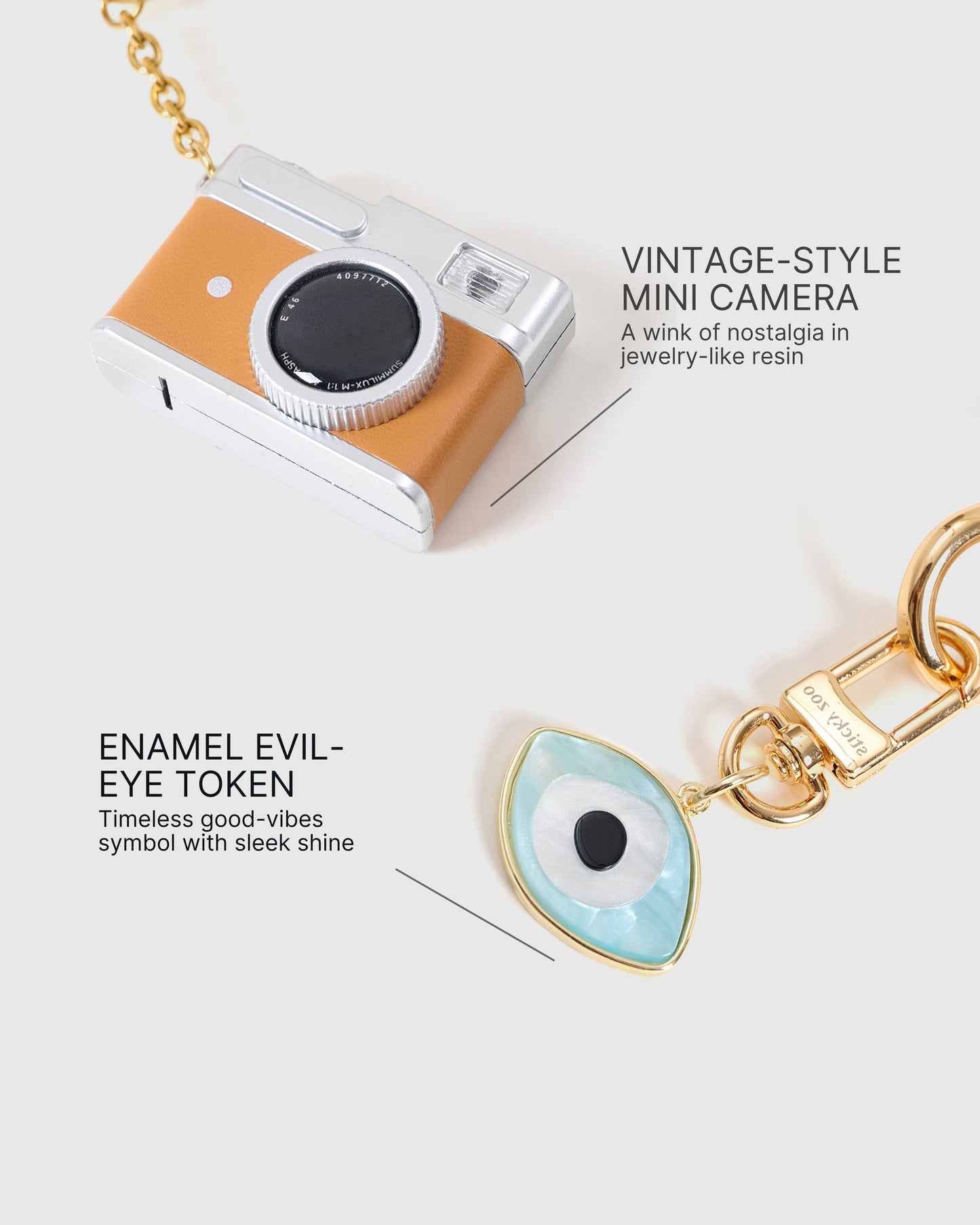 EVIL EYE STACK CHARM