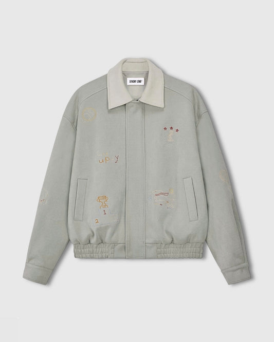 DACHSHUND EMBROIDERED JACKET