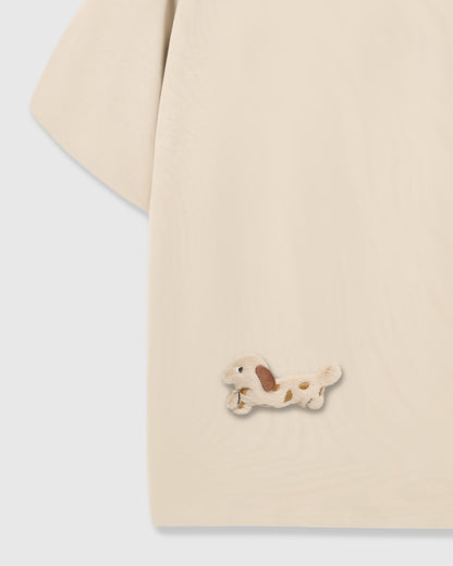 SPOTTY DASH DACHSHUND T-SHIRT
