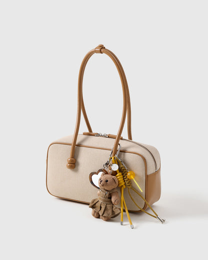 TEDDY IN DENIM STACK CHARM