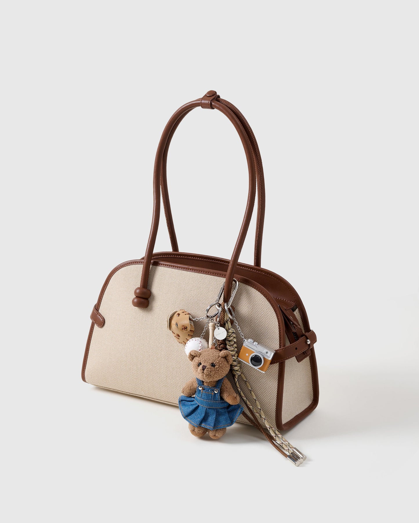 TEDDY IN DENIM STACK CHARM