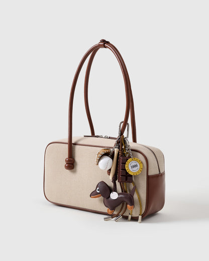 CHOCO DACHSHUND STACK CHARM