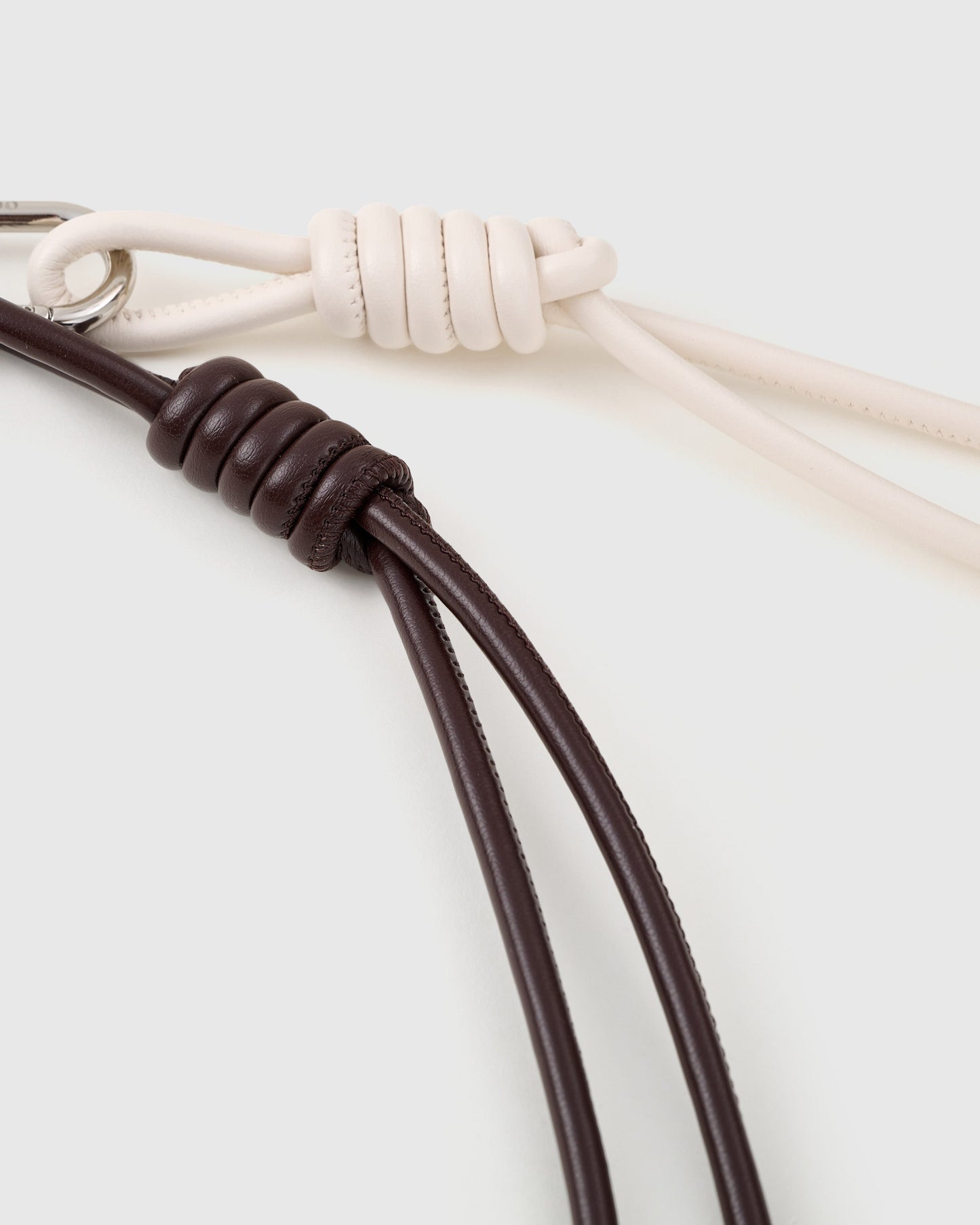 COWHIDE STAR STACK CHARM