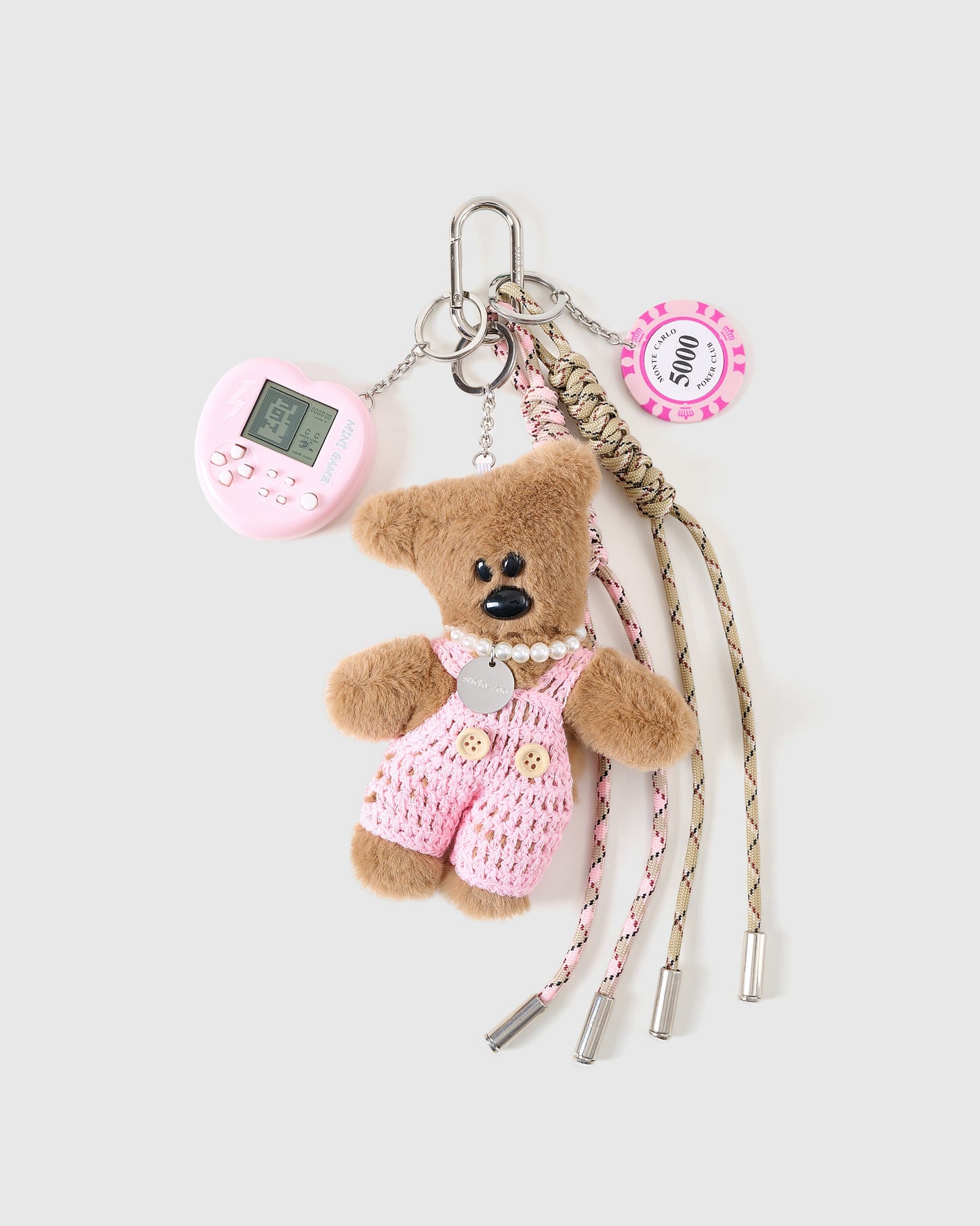 TINO PINK HUSTLE STACK CHARM