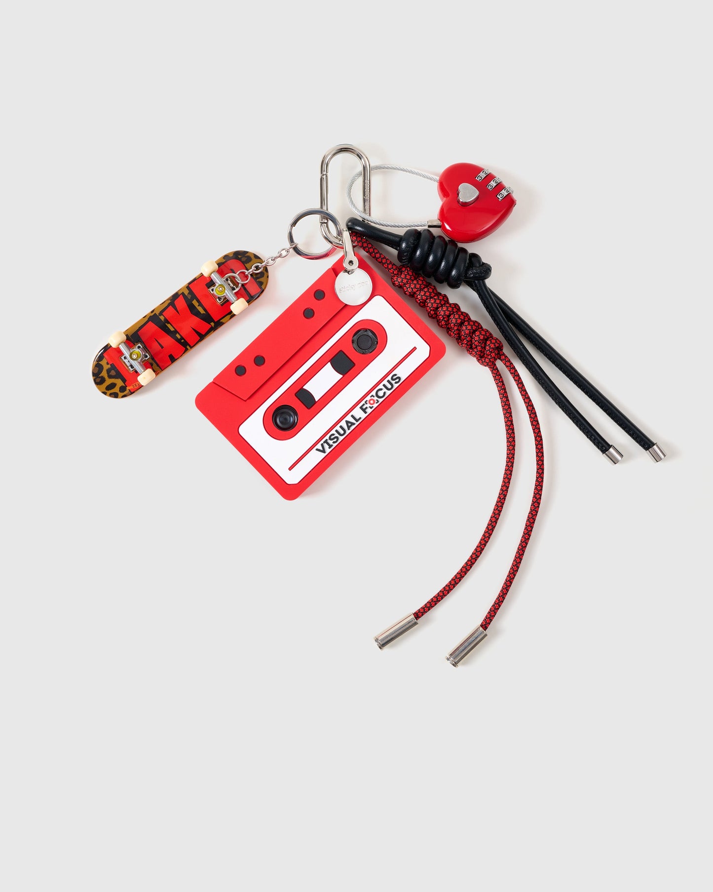 CASSETTE TAPE STACK CHARM