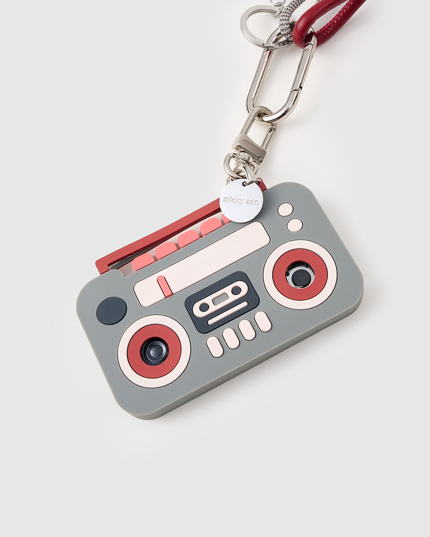 CASSETTE TAPE STACK CHARM