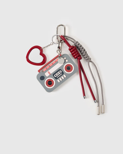 CASSETTE TAPE STACK CHARM