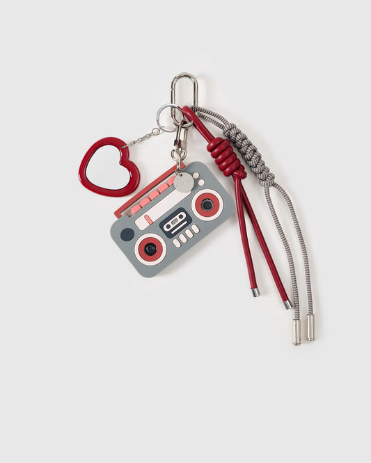 CASSETTE TAPE STACK CHARM