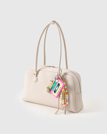 CASSETTE TAPE STACK CHARM