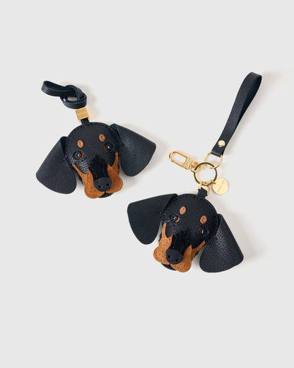 DASH DACHSHUND CHARM | LEATHER EDITION