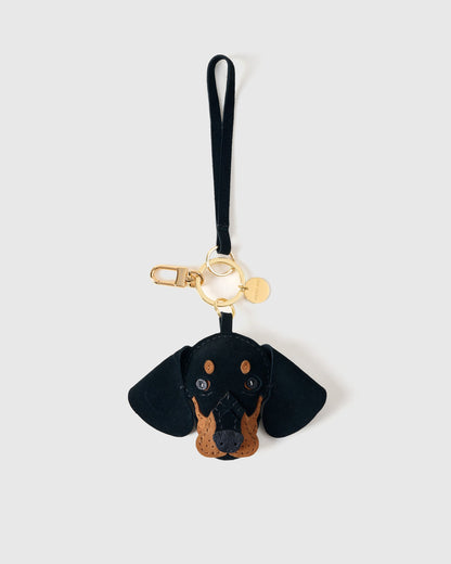 DASH DACHSHUND CHARM | SUEDE EDITION