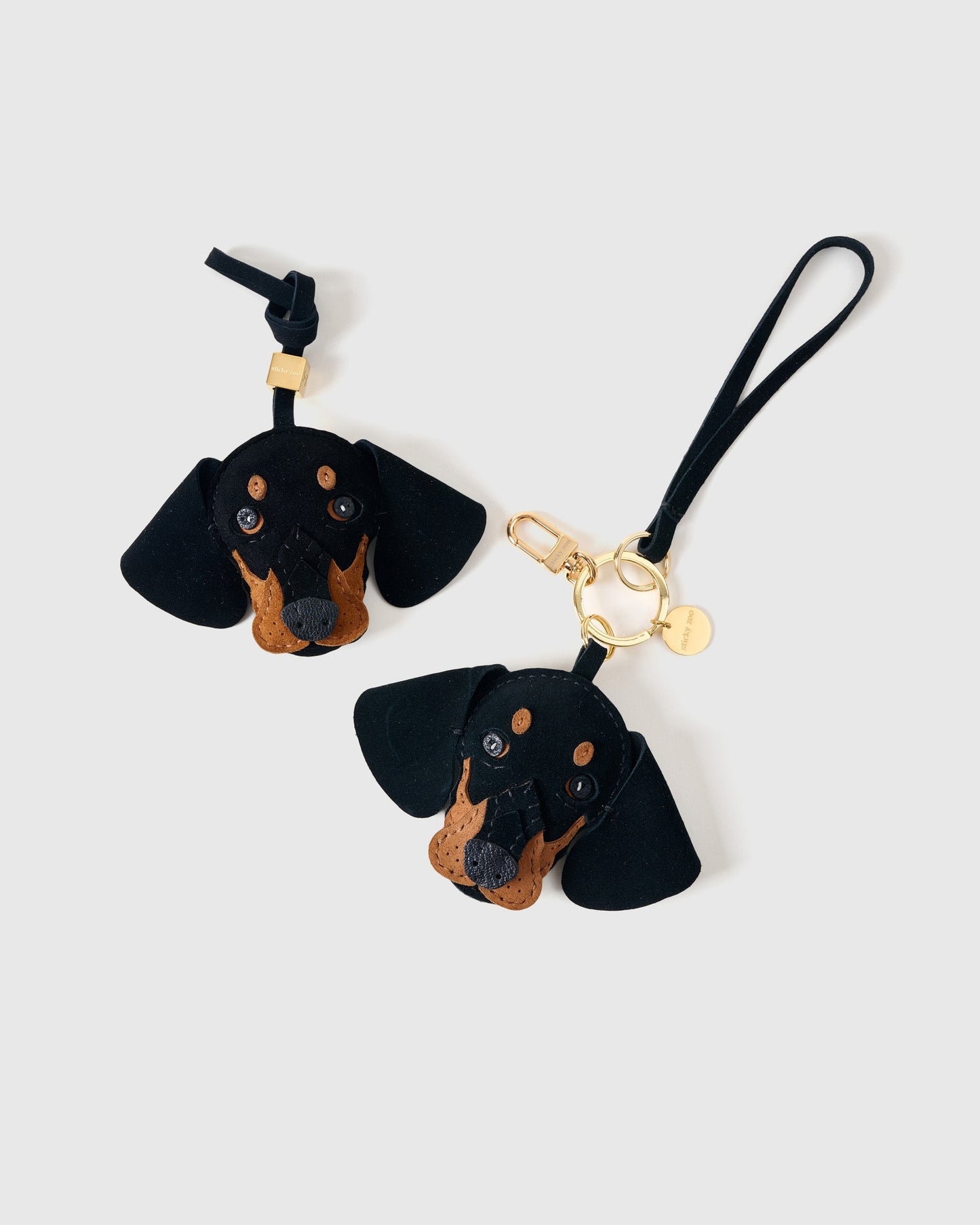 DASH DACHSHUND CHARM | SUEDE EDITION
