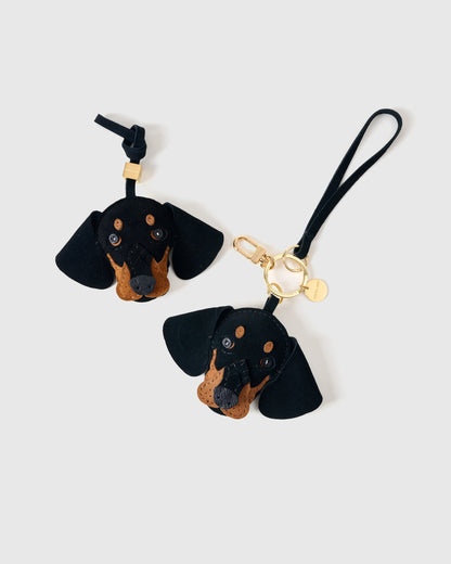 DASH DACHSHUND CHARM | SUEDE EDITION