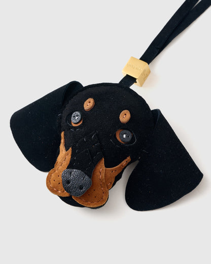 DASH DACHSHUND CHARM | SUEDE EDITION