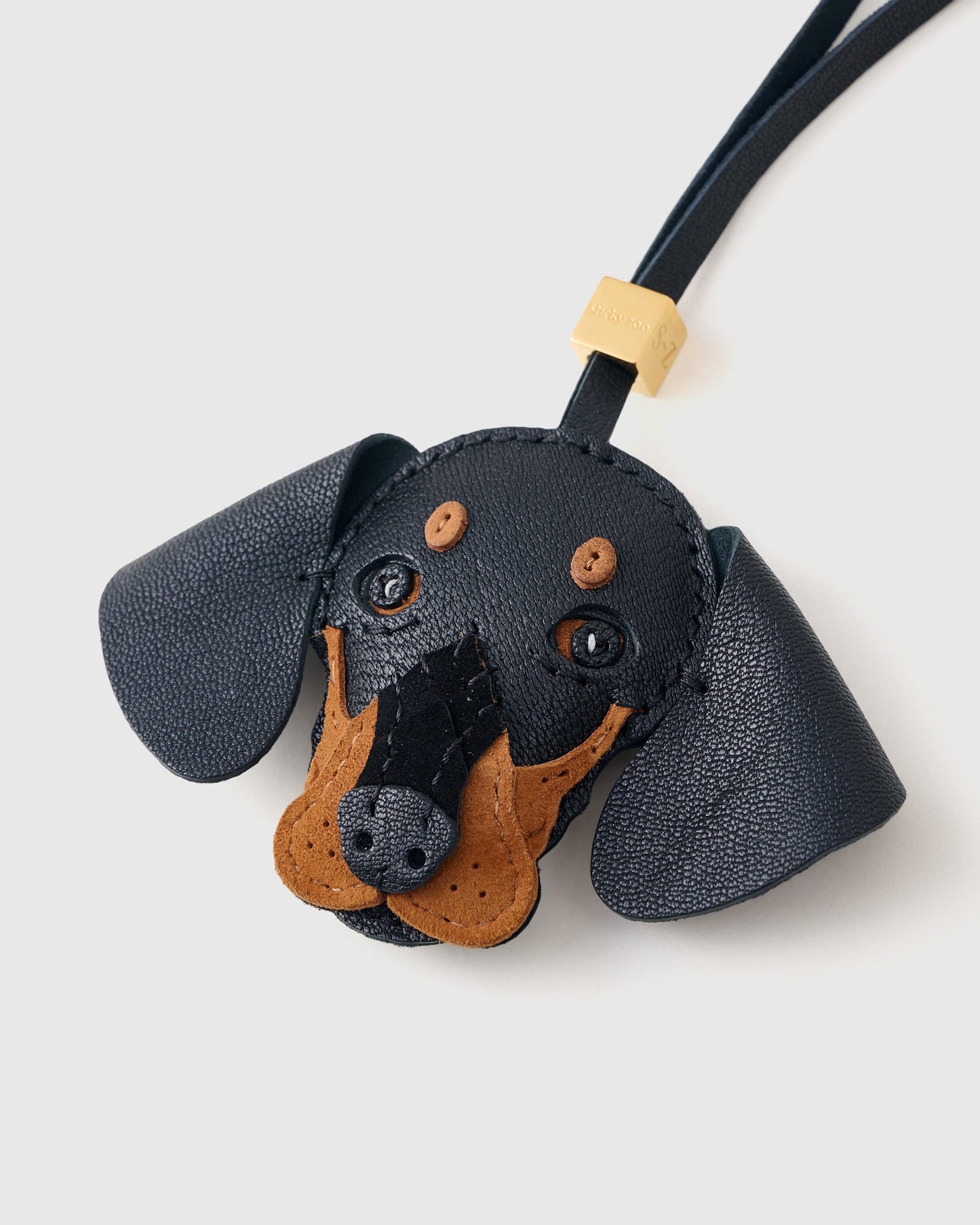 DASH DACHSHUND CHARM | LEATHER EDITION