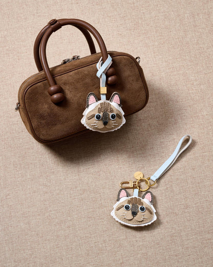 RAGDOLL CAT CHARM - POINT-COLOR EDITION