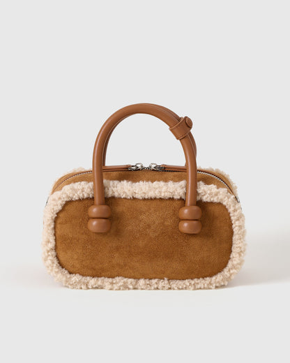 TEDDY SHEARLING MINI BAG