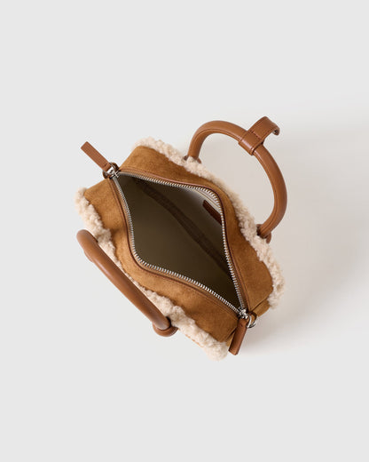 TEDDY SHEARLING MINI BAG