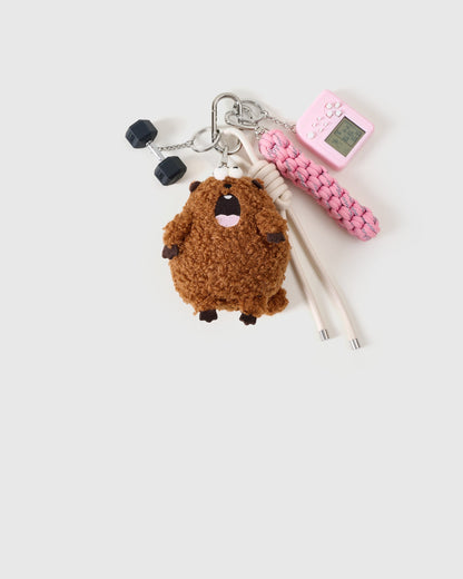 SLEEPY BEAR GAME STACK CHARM