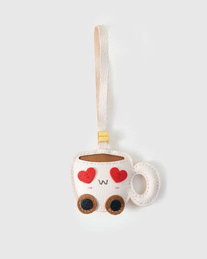 HEART-EYES COFFEE CUP CHARM
