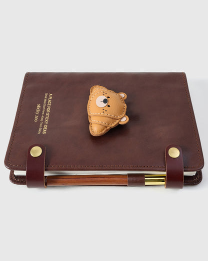 BEAR CROISSANT NOTEBOOK