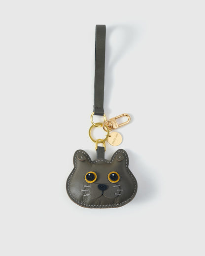 BRITISH SHORTHAIR CAT CHARM - BLUE EDITION