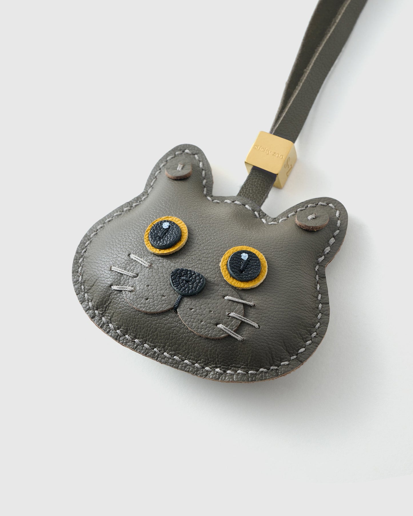 BRITISH SHORTHAIR CAT CHARM - BLUE EDITION