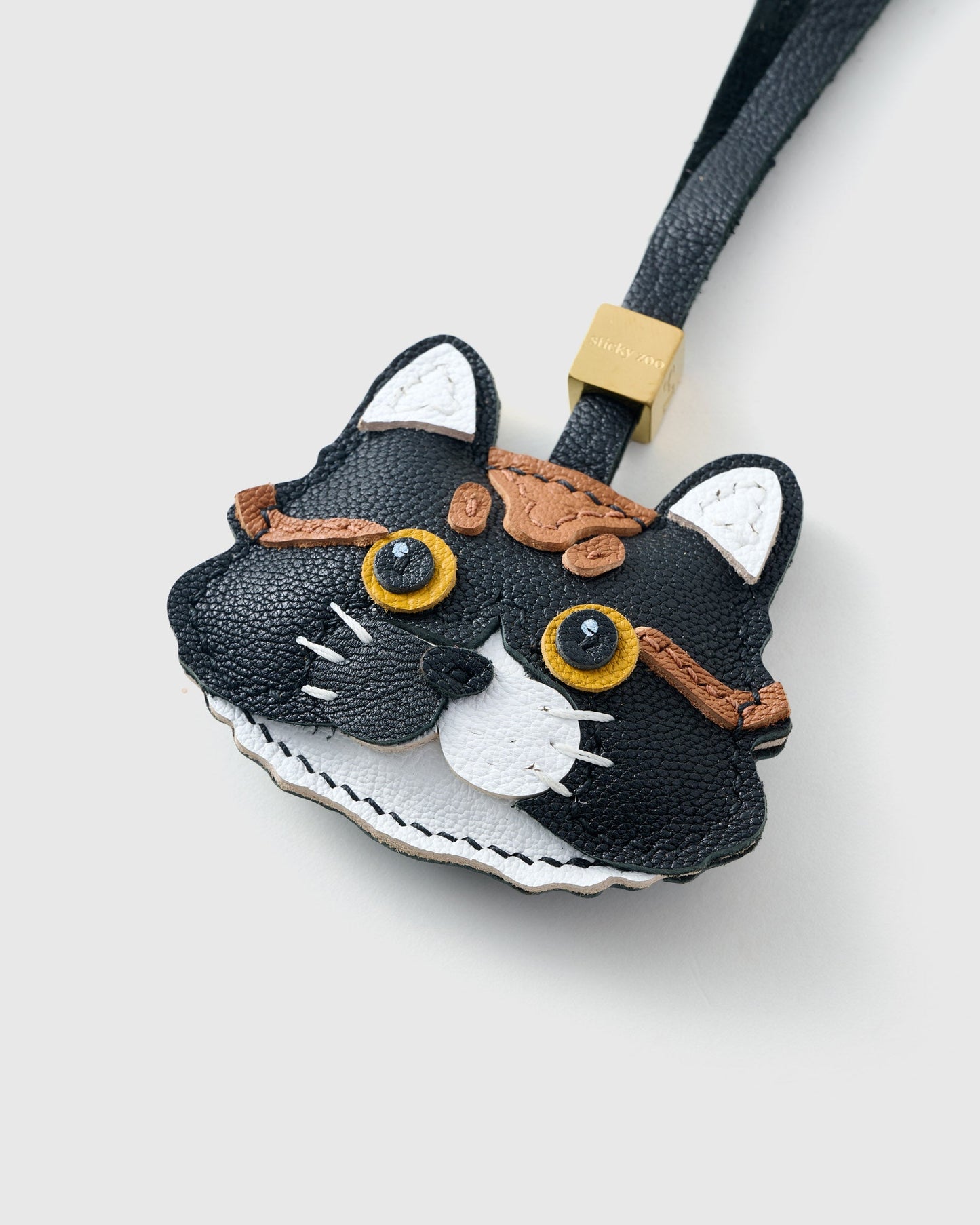 LONG-HAIR TABBY CAT CHARM