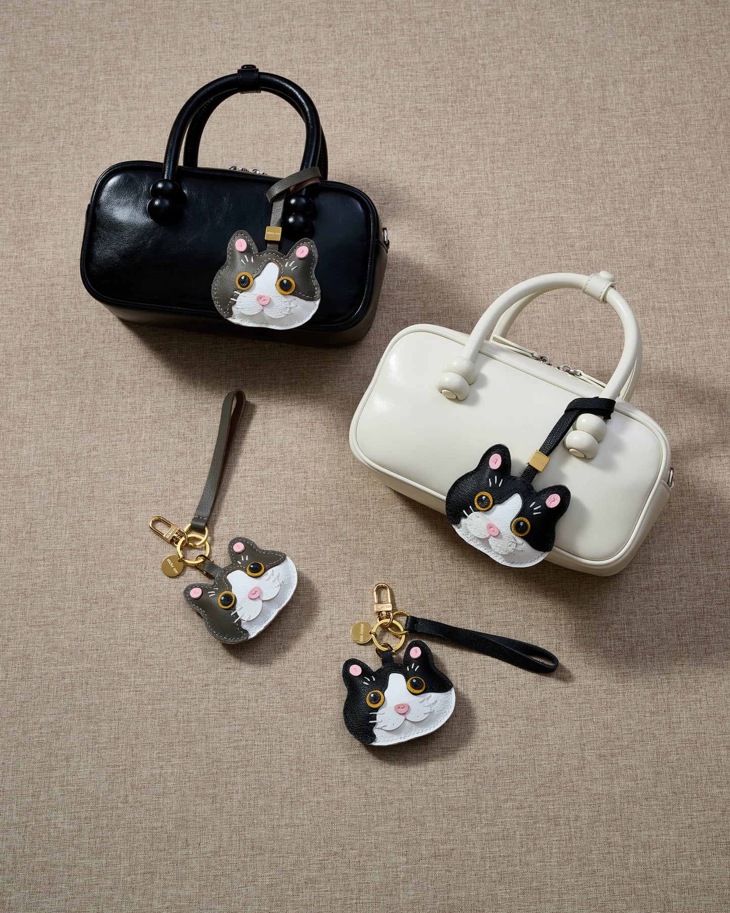 BRITISH SHORTHAIR CAT CHARM – BLACK MUSE EDITION