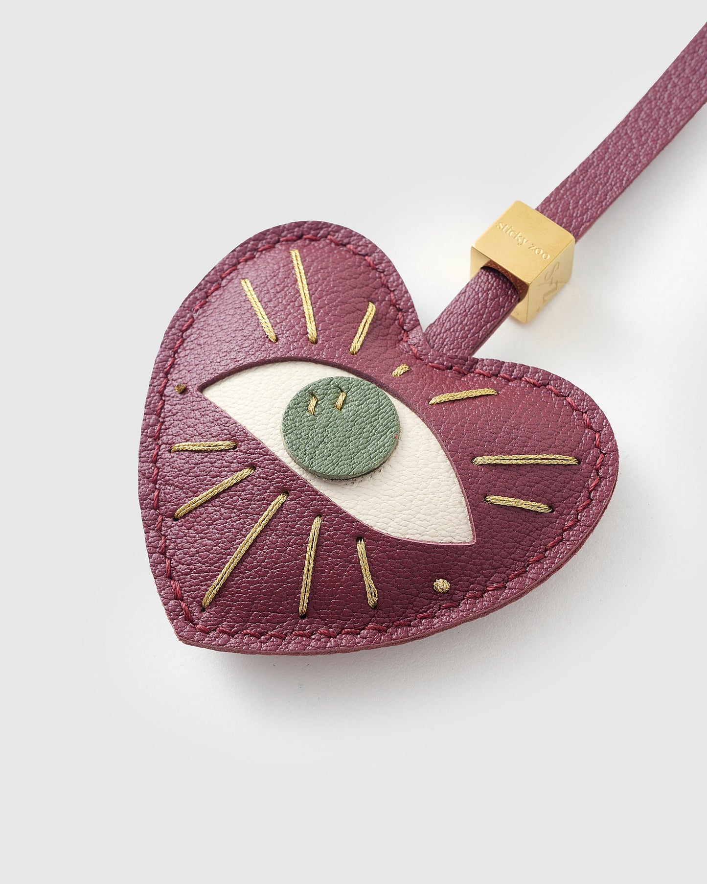 EVIL EYE HEART TALISMAN CHARM