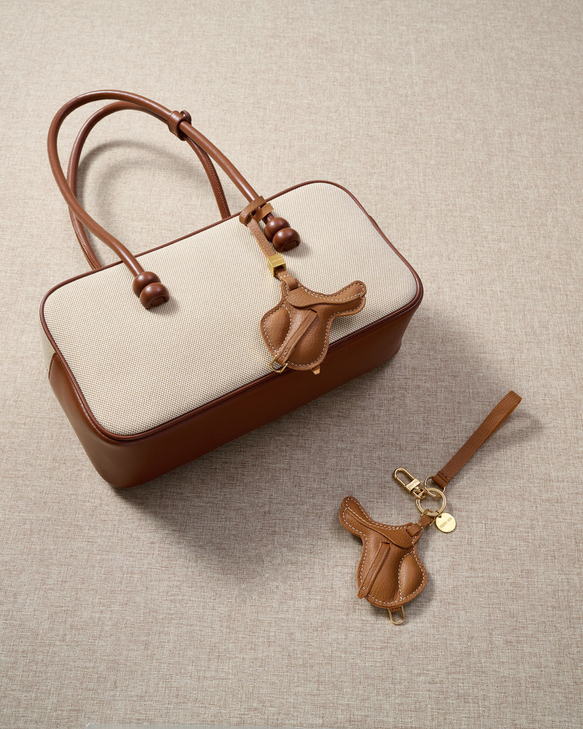 EQUESTRIAN SADDLE CHARM