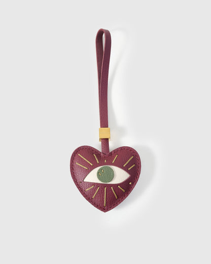 EVIL EYE HEART TALISMAN CHARM