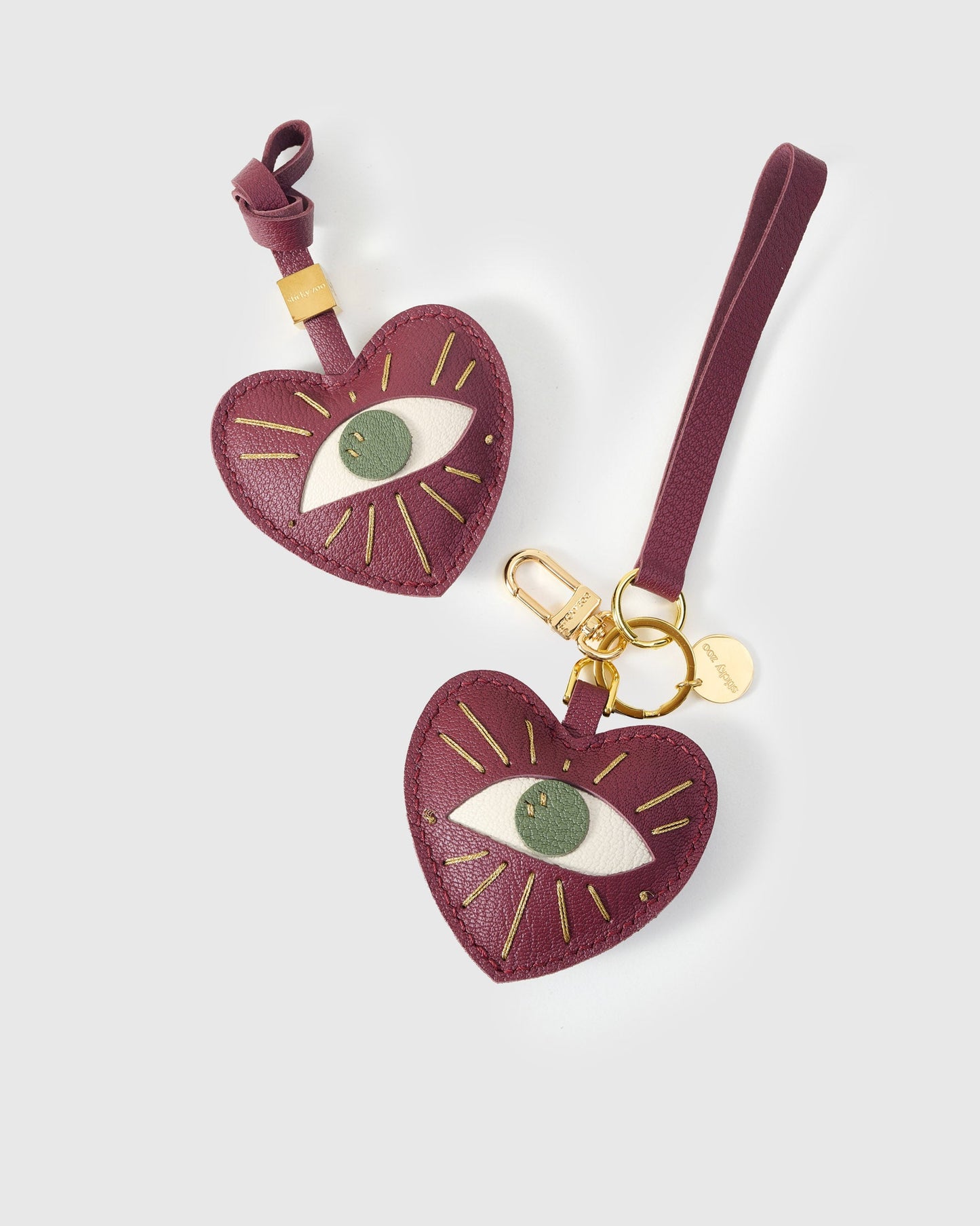 EVIL EYE HEART TALISMAN CHARM