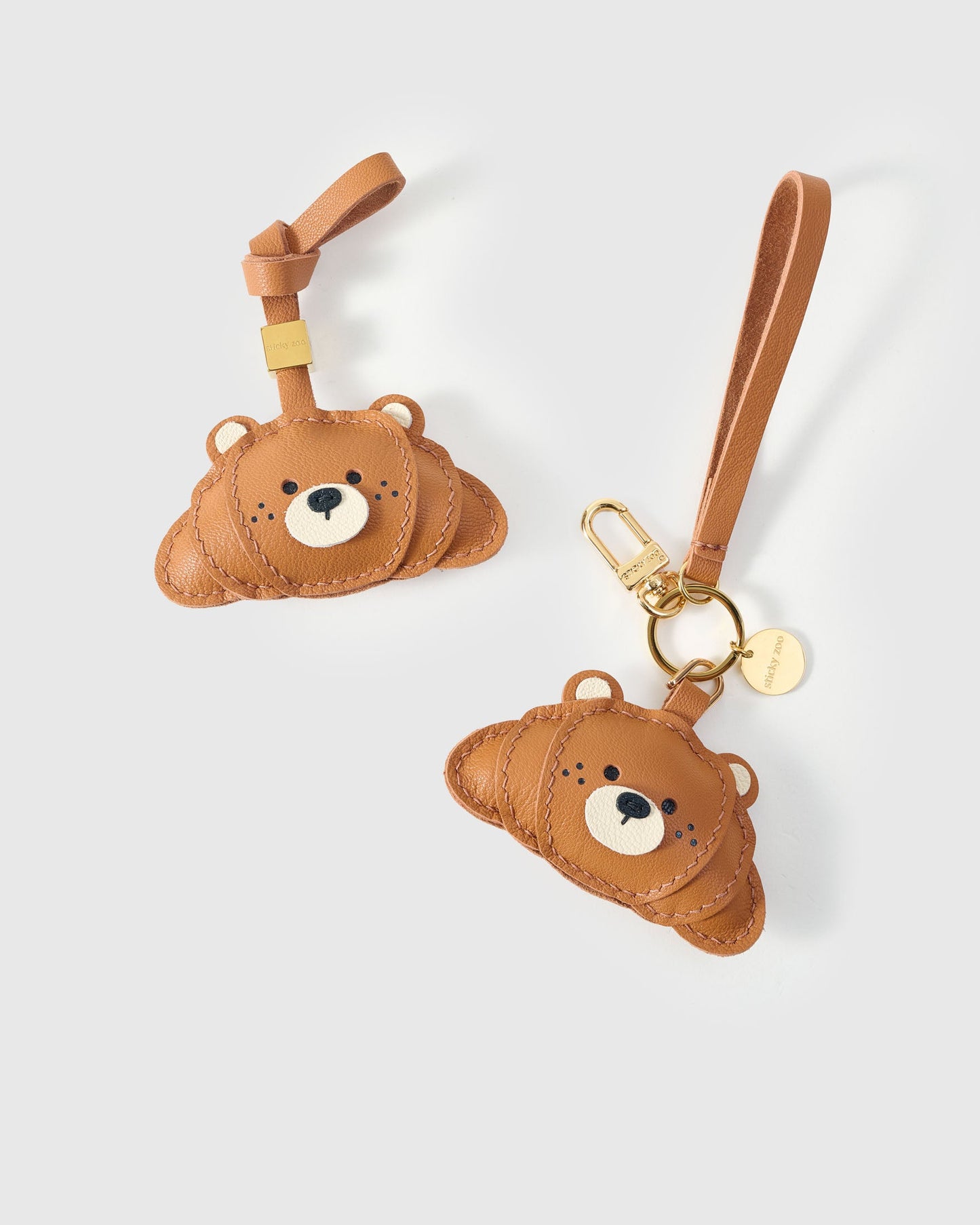 BEAR CROISSANT CHARM