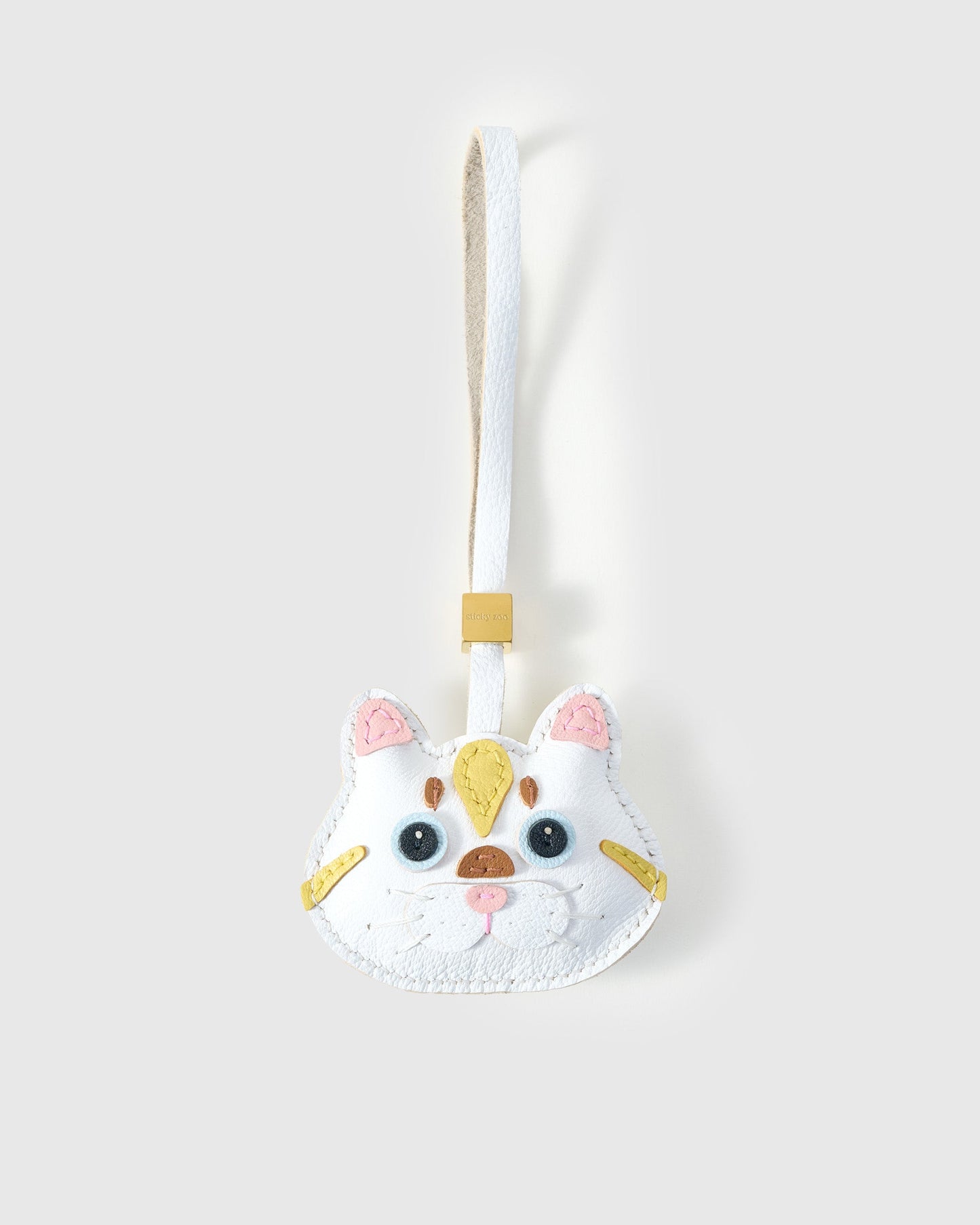 SILVER TABBY CAT CHARM