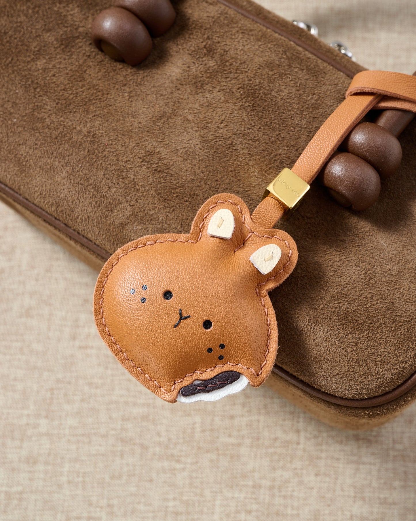 BROWN BUNNY CHARM