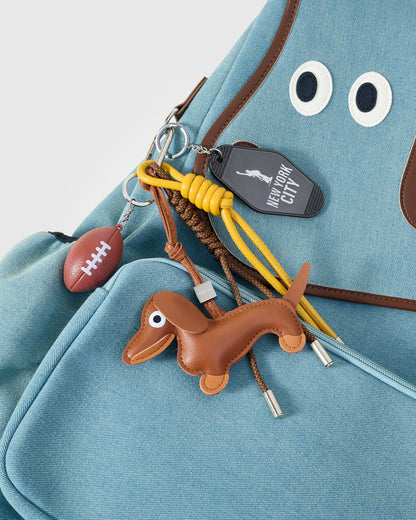DACHSHUND BACKPACK + CHARM