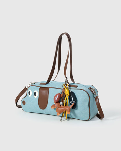 Loyal Dachshund Bag + Charm Set