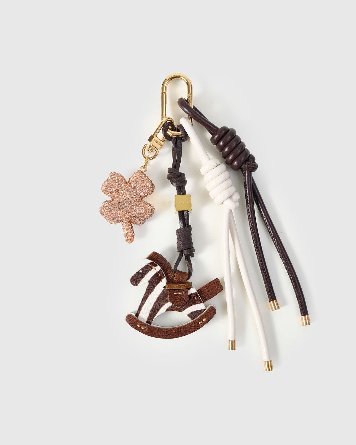 ZEBRA RIDE STACK CHARM