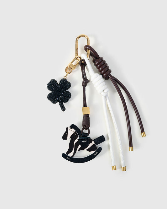 ZEBRA RIDE STACK CHARM