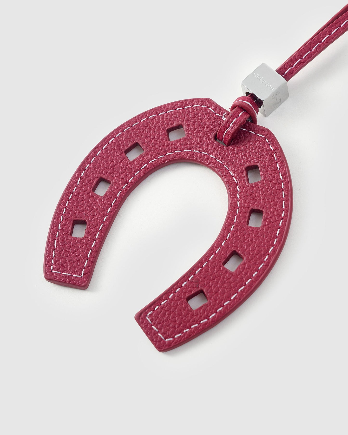 LUCKY HORSESHOE HEART STACK CHARM