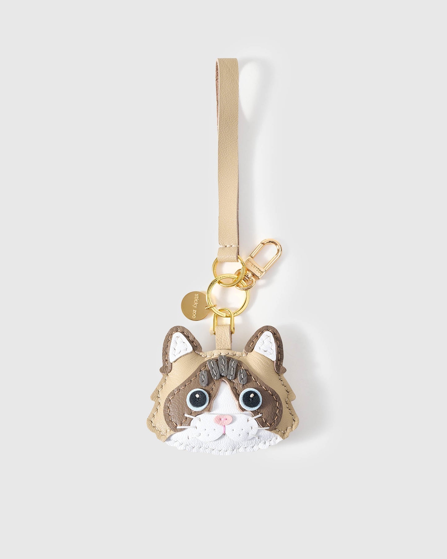 RAGDOLL CAT CHARM – LATTE PAWS EDITION